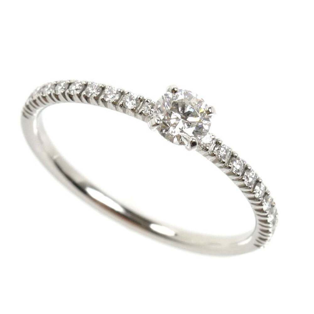 CARTIER Silver Diamond Eternity Ring